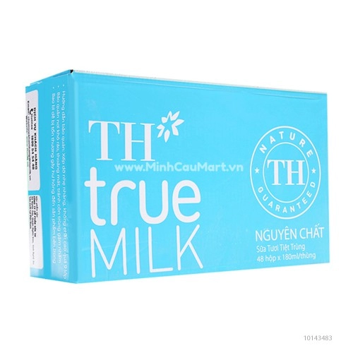 Sữa Tươi TH 180ml 48 Hộp/ Thùng không Đường  Sữa Tươi TH 180ml 48 Hộp/ Thùng không Đường